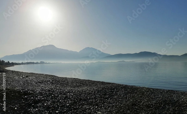 Obraz Winter sea in Turkey 