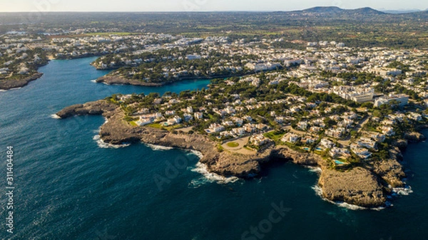 Obraz the Bay of Cala Ferrera Majorca, Spain