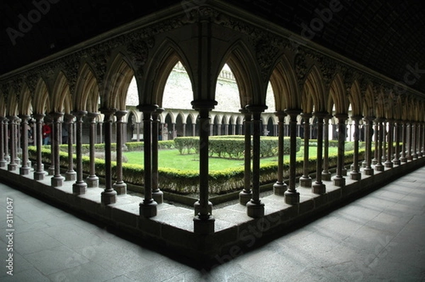 Fototapeta cloitre du mont