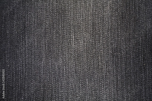 Obraz Dark jeans fabric with a visible structure as a background