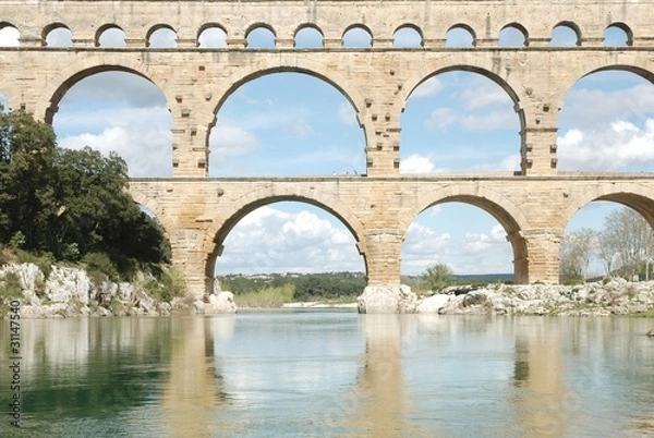 Obraz Aqueduc,Gard