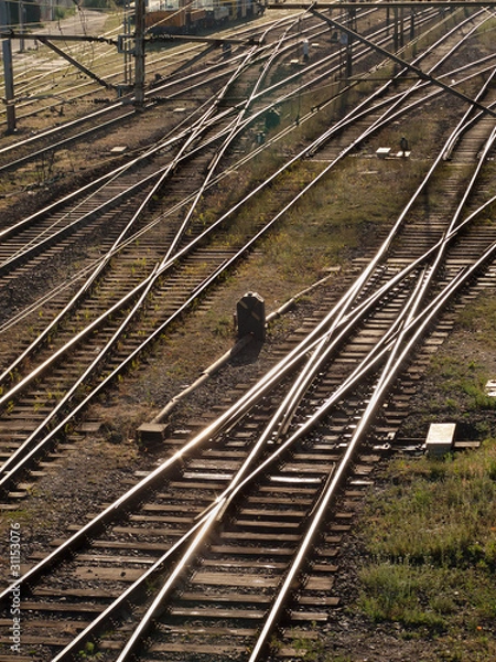 Obraz Tory kolejowe 2