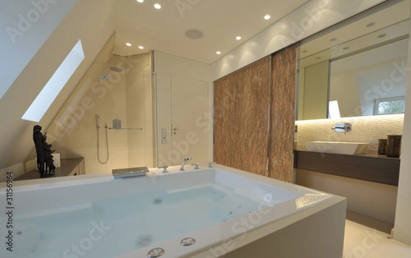 Obraz Badezimmer im Dach
