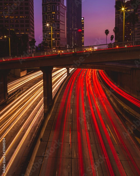 Obraz Light trials City