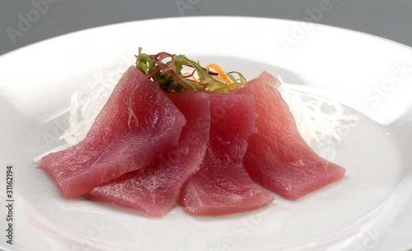 Obraz appetizer sushimi with tuna