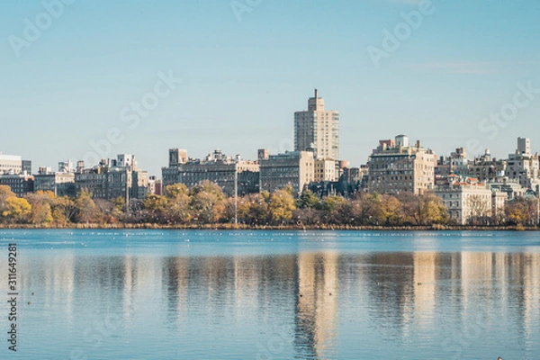 Obraz lake in Central Park