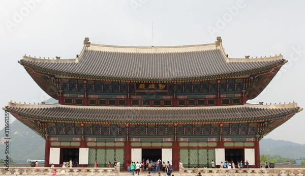 Obraz 韓国ドラマ ロケ地 景福宮 勤政殿