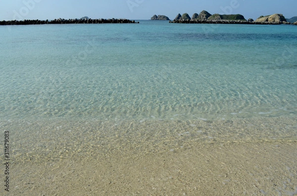 Obraz 阿嘉島の海