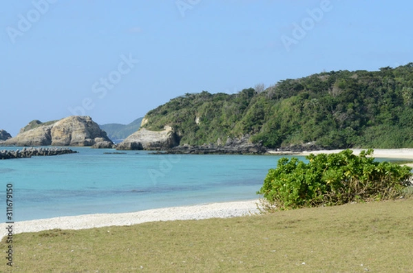 Obraz 阿嘉島の海