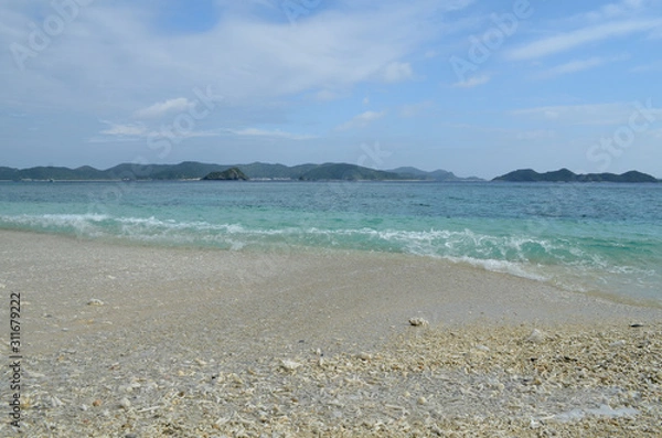 Obraz 阿嘉島の海