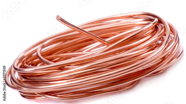 Obraz kabel miedziany