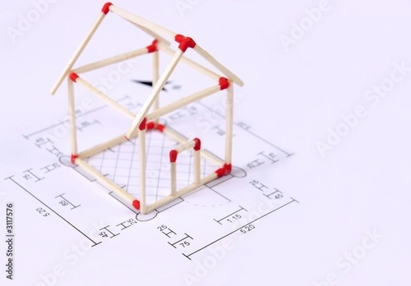 Fototapeta projekt wymarzonego domu 1