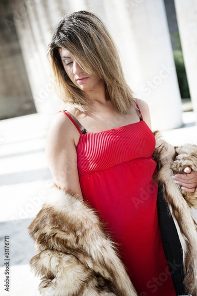 Fototapeta Sfilata all'aperto