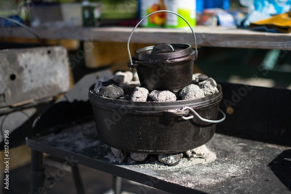 Obraz Dutch Oven Cookout
