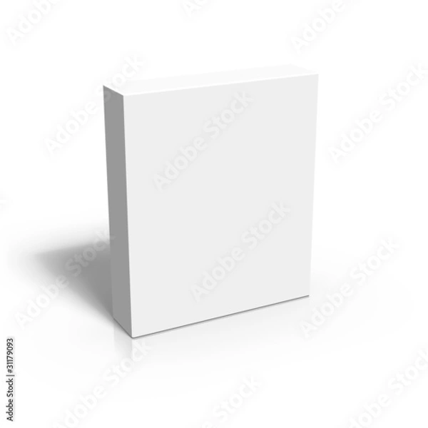 Obraz 3D Box blank