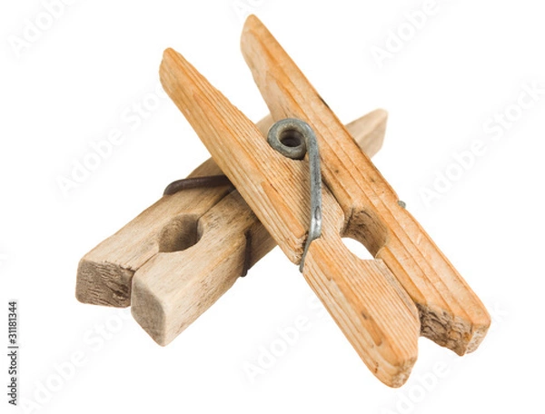 Fototapeta Clothespins