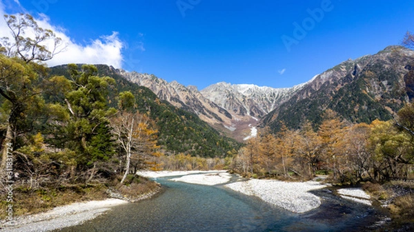 Obraz 長野 上高地 河童橋