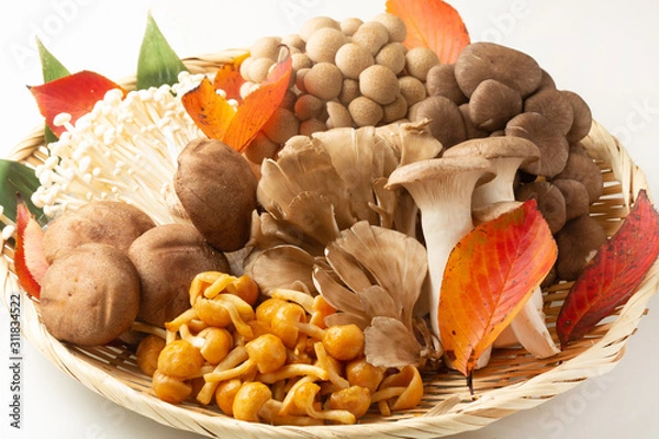 Fototapeta きのこ の盛り合わせ