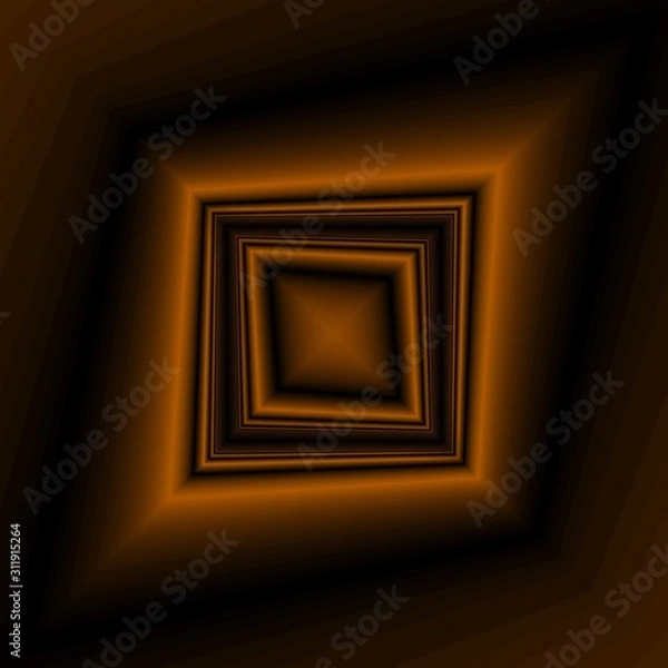 Fototapeta empty frame on the wall