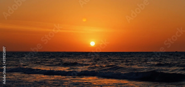 Obraz sunset over the sea