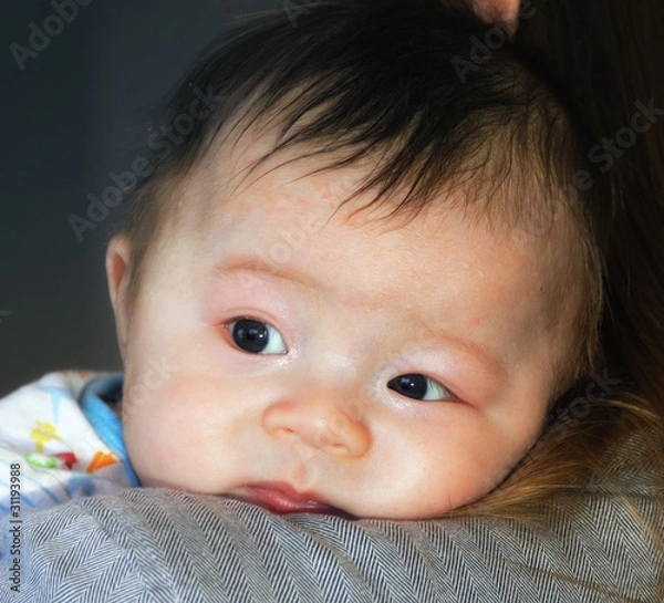 Obraz Baby being held