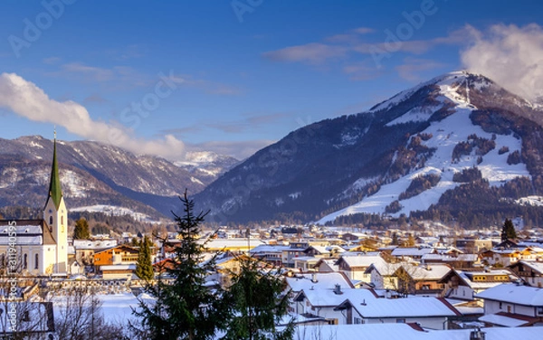 Obraz Kössen im Winter