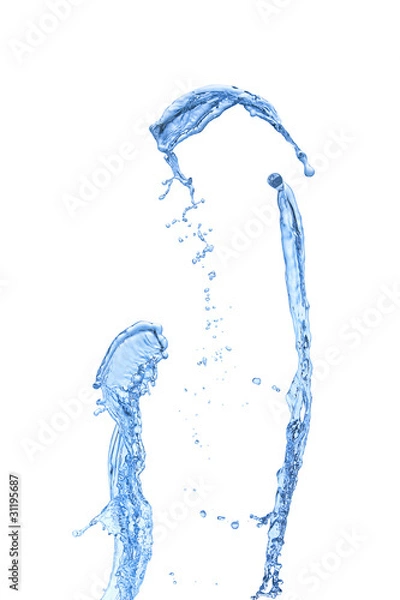 Obraz water material