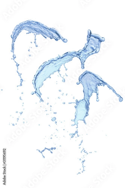 Obraz water material