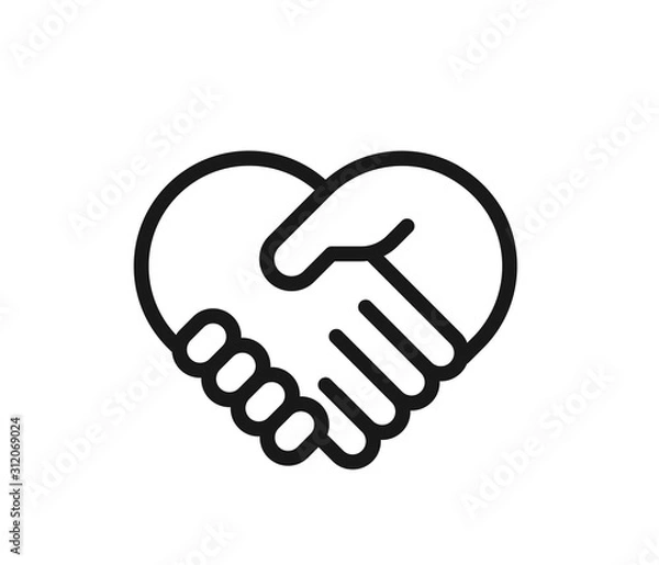 Obraz szanować wektor ikony