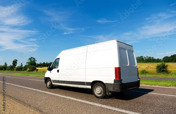 Fototapeta Van on the Move