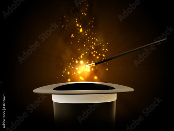 Fototapeta Wizard hat