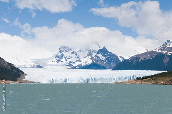Obraz View of Perito Merino Glacier, Argentina
