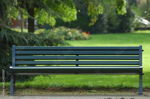 Fototapeta banc public