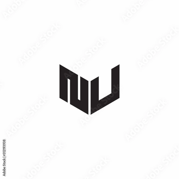 Fototapeta Logo Letter Monogram Initial Designs Template