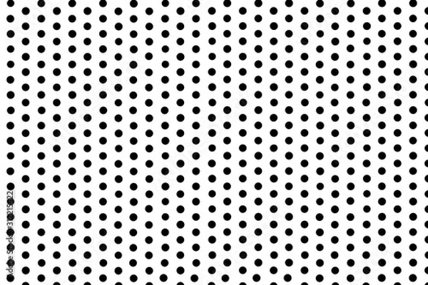 Fototapeta seamless polka dot pattern background 