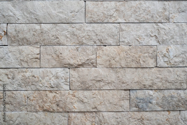 Obraz Stone brick wall pattern texture