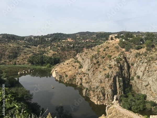 Fototapeta river in mountains