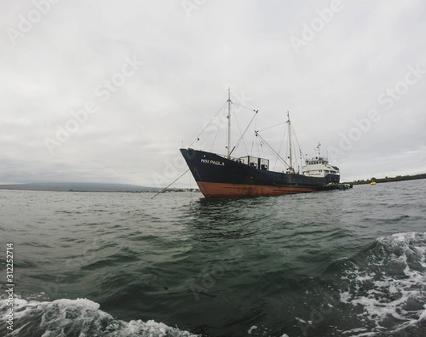 Obraz Big ship sailing the seas