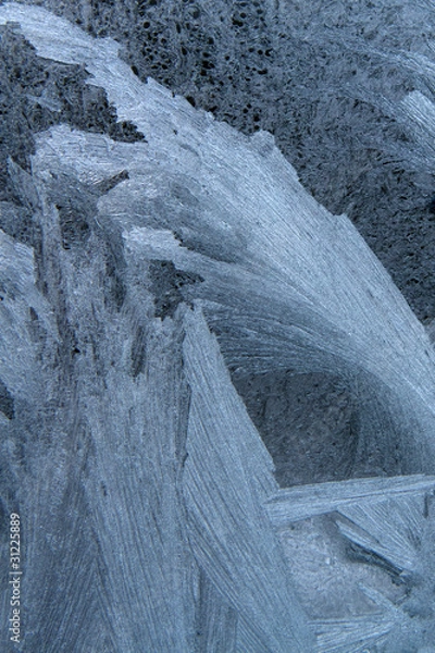 Obraz Frosty pattern