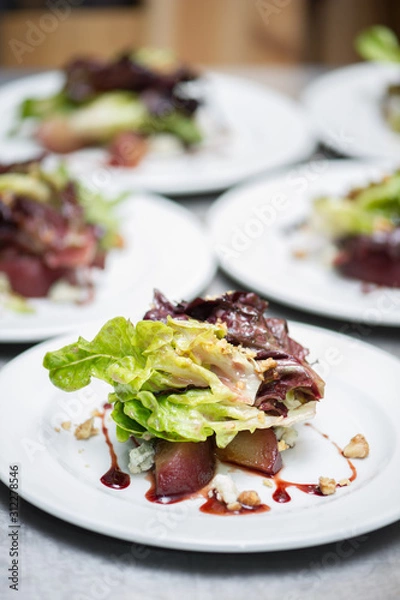 Obraz salad with beets 