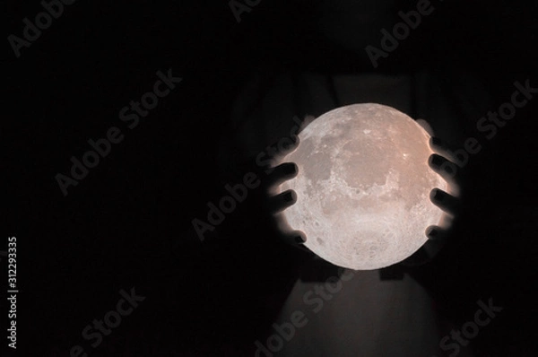 Obraz moon lamp