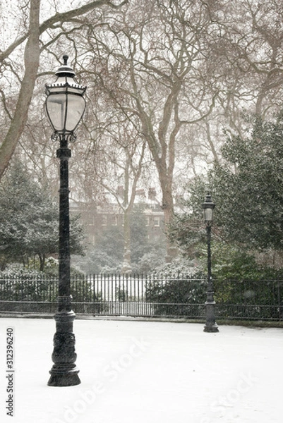 Obraz Winter London Park