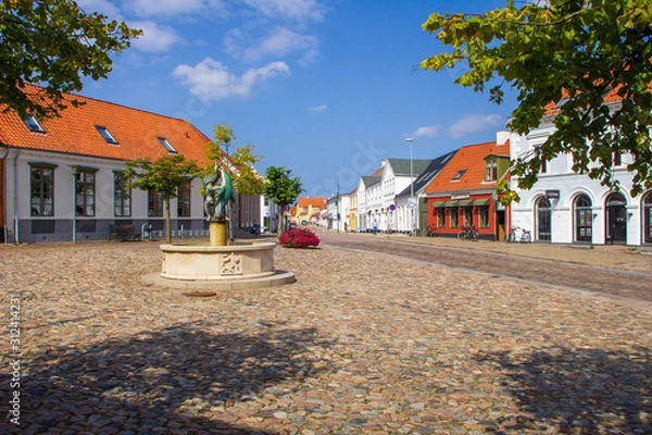 Obraz Alter Dorfplatz