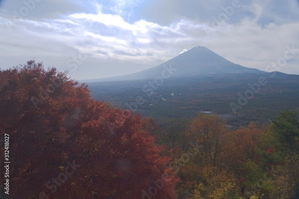 Obraz sunrise in mountains