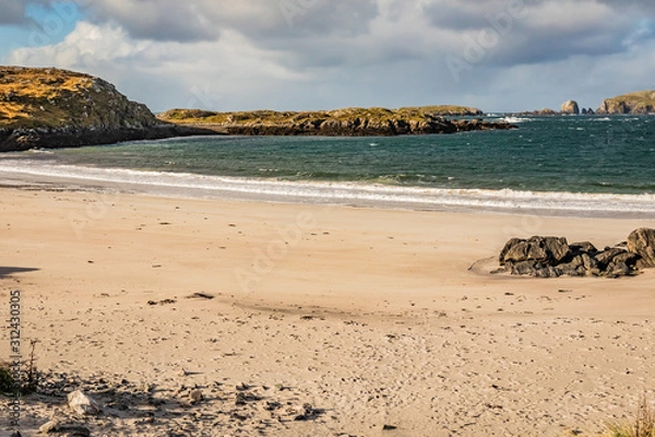 Fototapeta Bosta Beach at Great Bernera