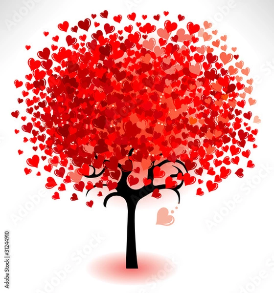 Obraz Red Tree