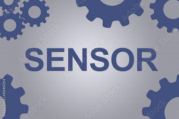 Fototapeta SENSOR - technical tool concept