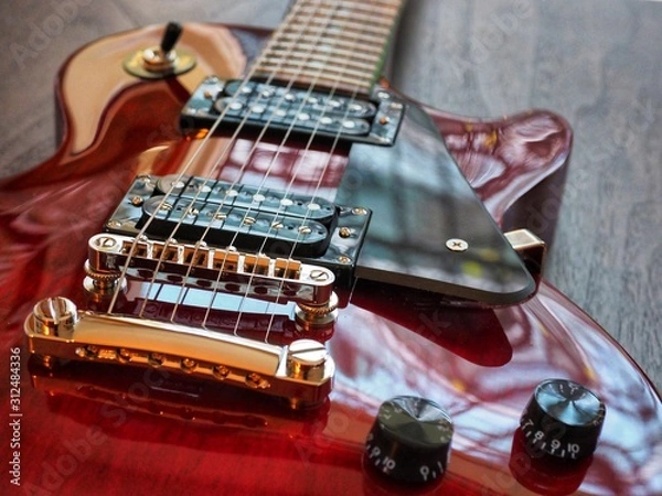 Obraz Guitare électrique  les Paul 