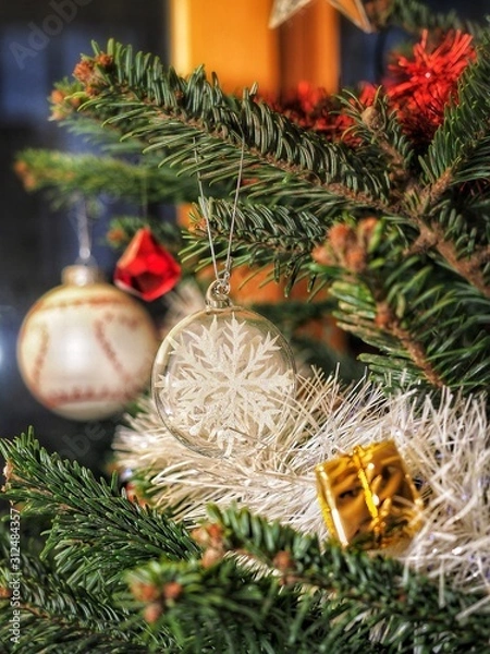 Obraz Décoration de Noël flocon