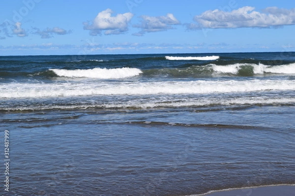 Fototapeta 庄内浜の荒波 日本海